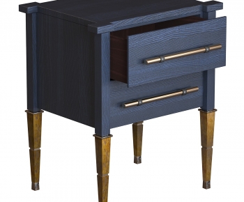 Simple European Style Bedside Cupboard-ID:815938958