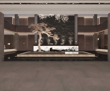 New Chinese Style Lobby Hall-ID:844171057