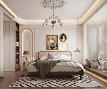 French Style Bedroom-ID:616630081