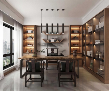 New Chinese Style Tea House-ID:500792983