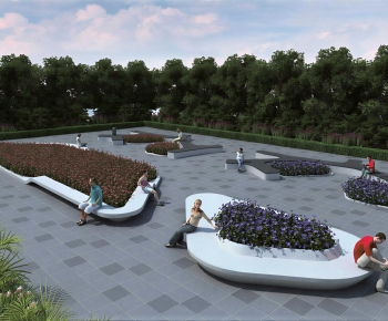 Modern Flower Bed, Flower Bowl, Flower Box-ID:641318088