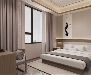New Chinese Style Bedroom-ID:241666081