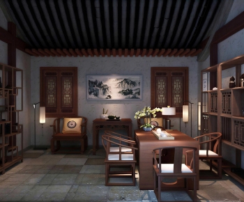 New Chinese Style Tea House-ID:232450968
