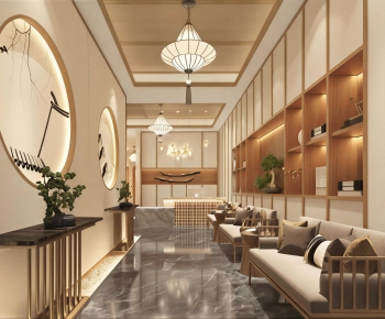 New Chinese Style Lobby Hall-ID:269371994