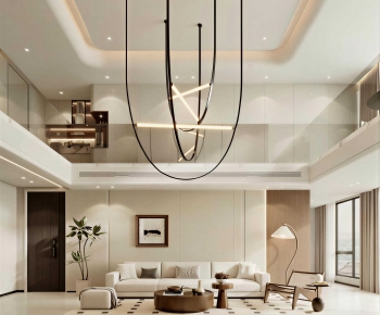 Modern A Living Room-ID:142591023
