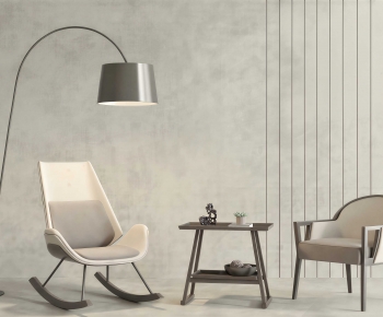 Wabi-sabi Style Lounge Chair-ID:761857998