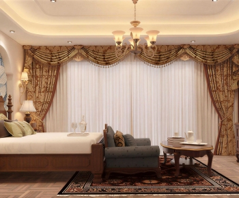 American Style Bedroom-ID:581238034