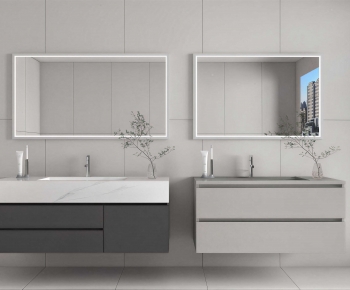Modern Bathroom Cabinet-ID:204608921