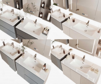 Modern Bathroom Cabinet-ID:563759836