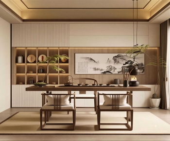 New Chinese Style Tea House-ID:410996918