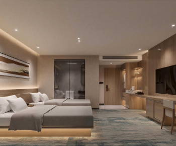 Modern Guest Room-ID:704869034