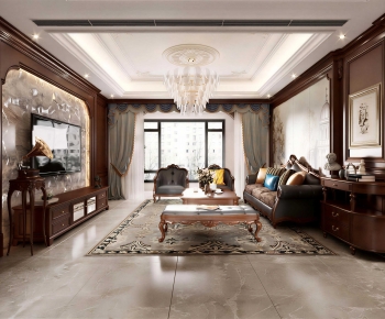American Style A Living Room-ID:465326076