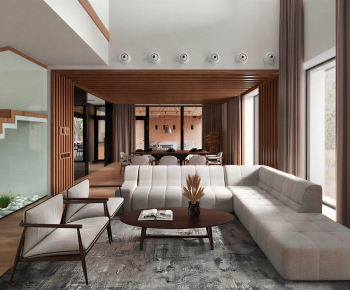 Modern A Living Room-ID:153934007