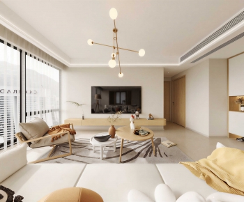 Japanese Style A Living Room-ID:420826912