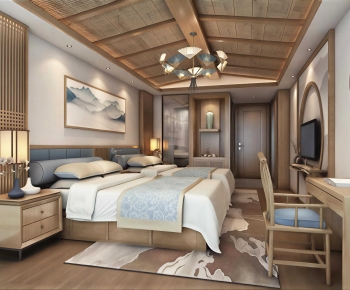 New Chinese Style Guest Room-ID:986291892