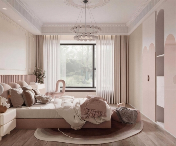 French Style Girl's Room Daughter's Room-ID:724163067