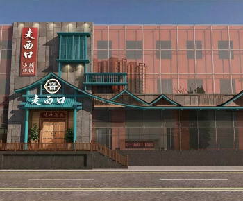 Chinese Style Facade Element-ID:355631113