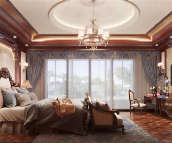 American Style Bedroom-ID:324850124