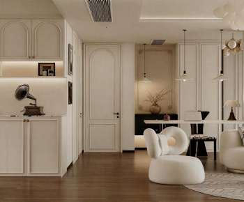 French Style A Living Room-ID:979249008