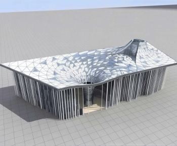 Modern Public Building-ID:878810969