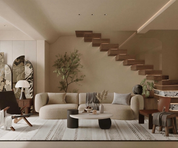 Modern A Living Room-ID:790216921