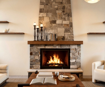 Modern Fireplace-ID:305291897