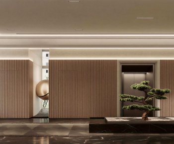 New Chinese Style Lobby Hall-ID:298659851