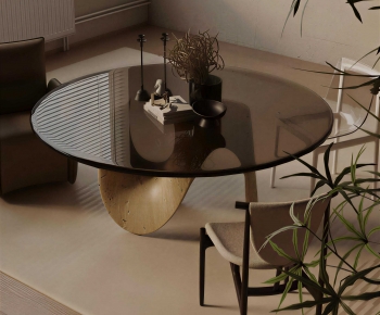 Modern Dining Table And Chairs-ID:577543978