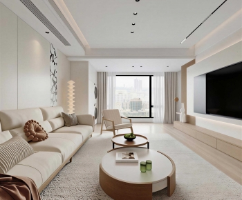 Modern A Living Room-ID:719540123