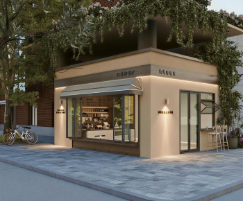 Modern Appearance Of Commercial Building-ID:595762013