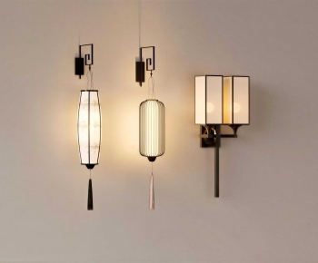 New Chinese Style Wall Lamp-ID:358371029