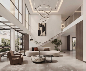 Modern A Living Room-ID:945453885