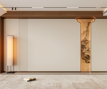 New Chinese Style TV Wall-ID:228064062