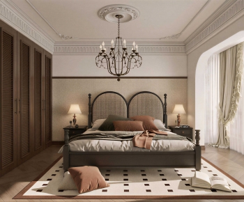 French Style Bedroom-ID:244936949