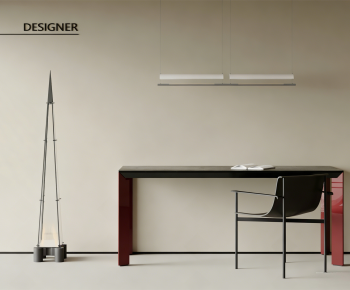 Modern Computer Desk And Chair-ID:251022107