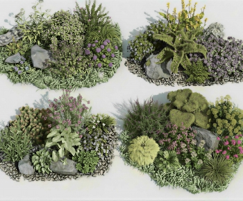 Modern Plant Pile-ID:842854025
