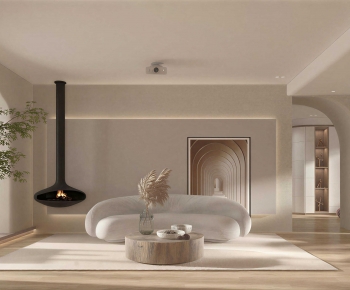 Wabi-sabi Style A Living Room-ID:535501963