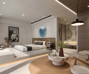 Wabi-sabi Style Guest Room-ID:386701111