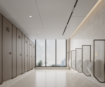 Modern Public Toilet-ID:550549034