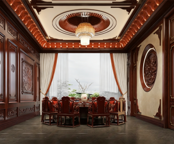 Chinese Style Dining Room-ID:513570072