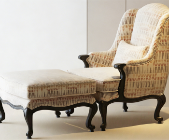 European Style Single Sofa-ID:276388885