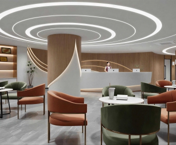 Modern Office Reception Desk-ID:274545916