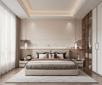 New Chinese Style Bedroom-ID:788620956