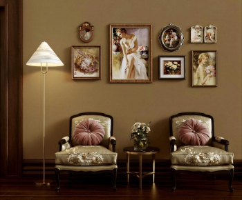 American Style Single Sofa-ID:244069107