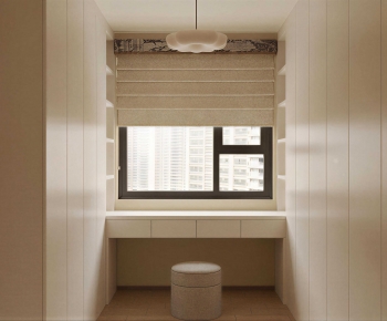 Modern Clothes Storage Area-ID:415891896