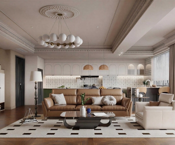 French Style A Living Room-ID:541168939
