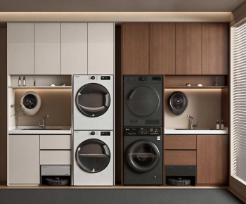 Modern Laundry Cabinet-ID:594911103