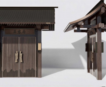 Chinese Style Facade Element-ID:954998972