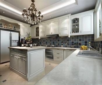 American Style Open Kitchen-ID:721122039