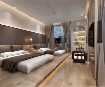 New Chinese Style Guest Room-ID:783962015